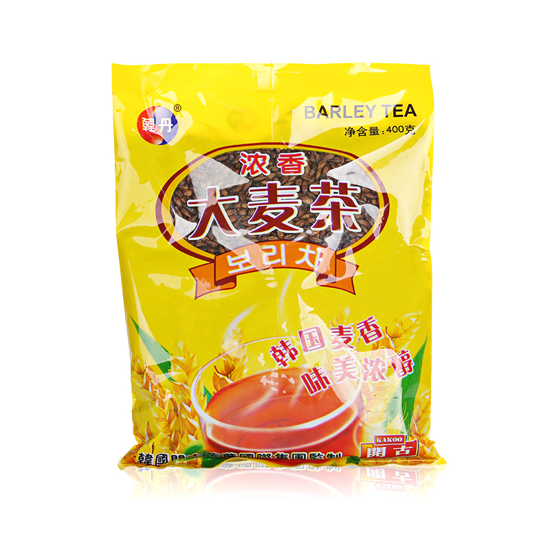 韩丹浓香大麦茶400克-散装黄袋